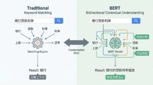 BERT双向语境理解机制示意图