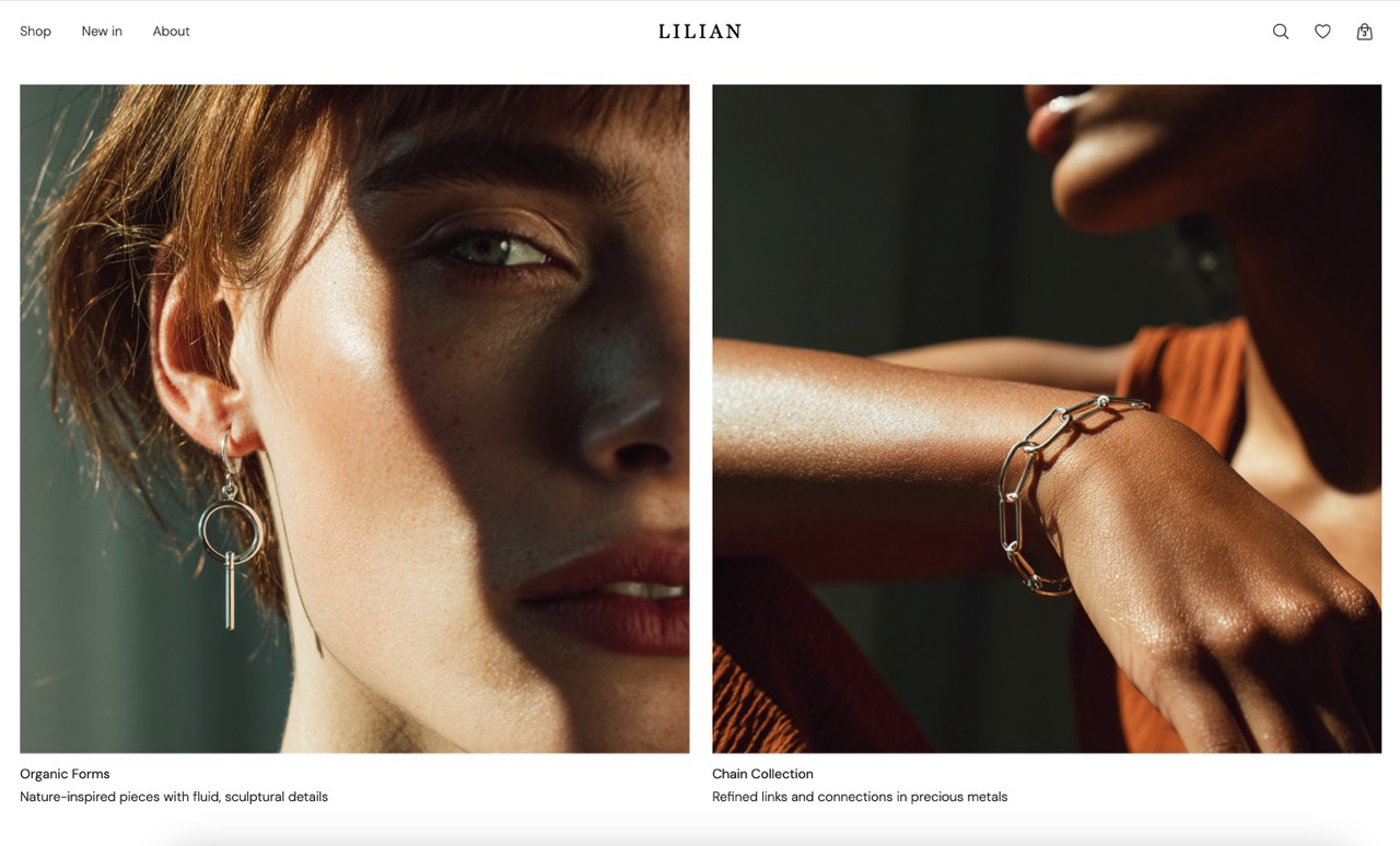 珠宝在线商店独立站