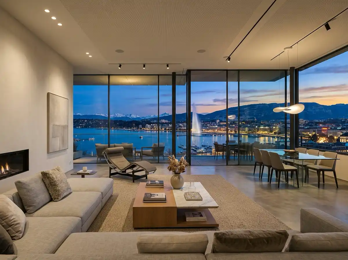 Sky Loft Geneva penthouse